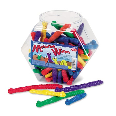 Learning Resources Measuring Worms, 72 Pieces 0176